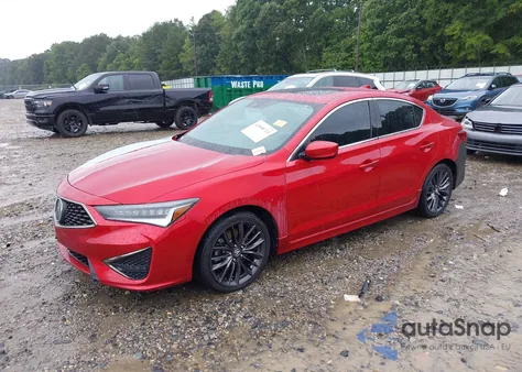 2021 Acura Ilx Premium A-Spec Packages/Technology A-Spec Packages from USA, damaged, VIN 19UDE2F81MA004734